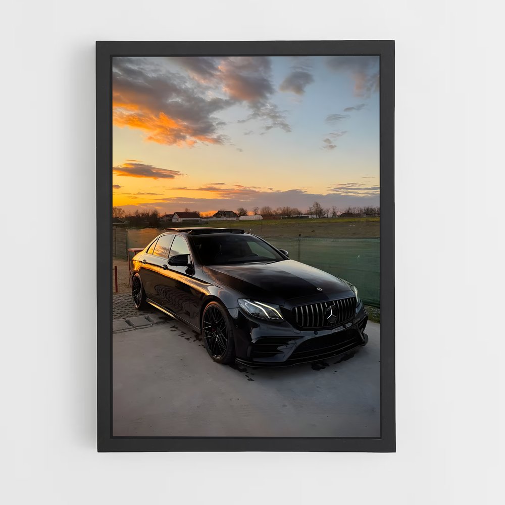 Poster Sunset Drive E63 – affiche Mercedes (vue 2)